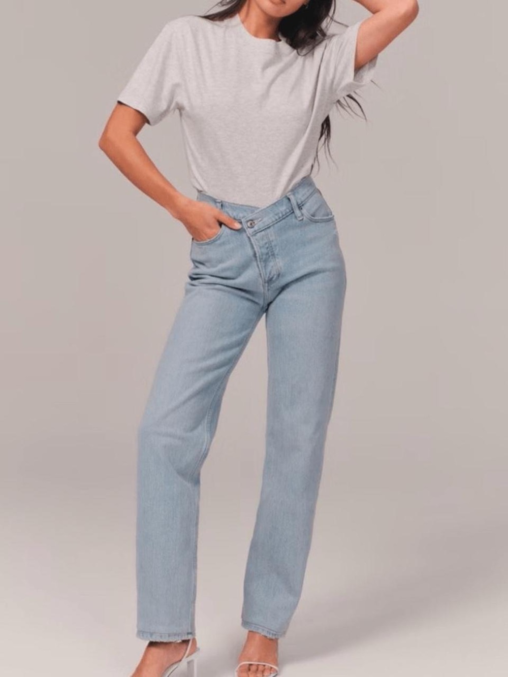 Abercrombie & Fitch The Dad High Rise Jeans